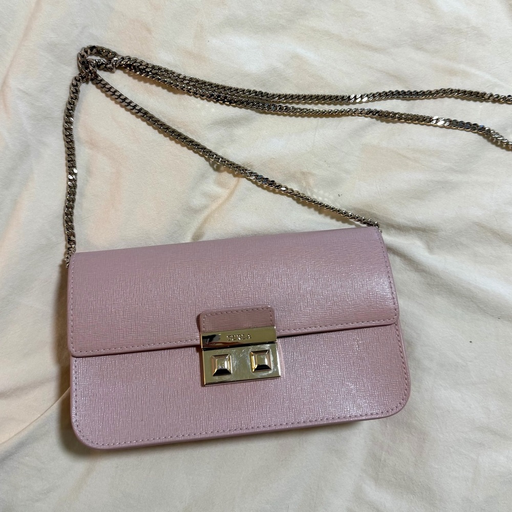 Furla Soft Pink Crossbody Bag